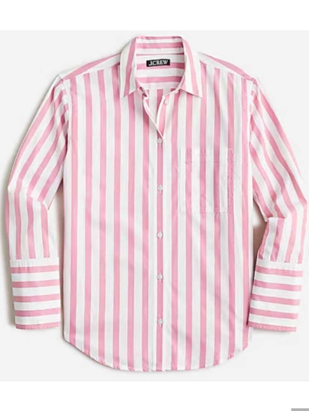 J.CREW Garçon Shirt In Bold Stripe Cotton Poplin - Picture 2 of 12